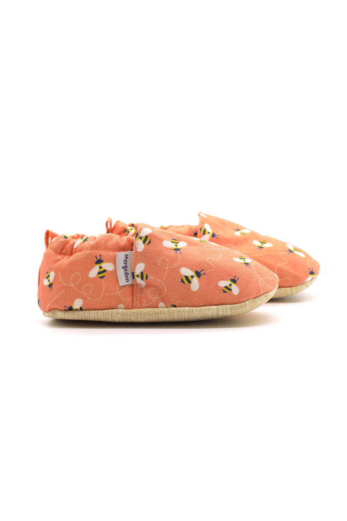 Morgedan Turuncu Arı Çocuk Ev Ayakkabısı
