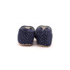 morgedan-denim-dots-arka-keyifbebesi-beyaz Morgedan Puantiye Denim Pamuklu Çocuk Ev Ayakkabısı