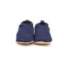 morgedan-denim-dots-on-keyifbebesi-beyaz Morgedan Puantiye Denim Pamuklu Çocuk Ev Ayakkabısı
